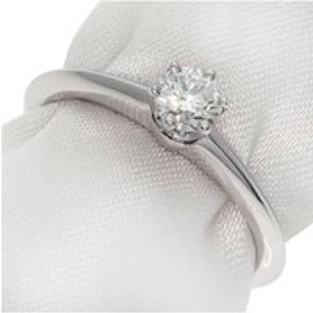 Womens Preloved Tiffany Setting Solitaire Ring Wo - Silver - Grey - One Size