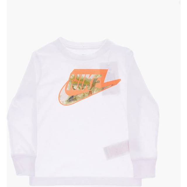 Long Sleeve FUTURA Crew-neck T-shirt With Logo-Print size 6-7 Y (6-7 Y)