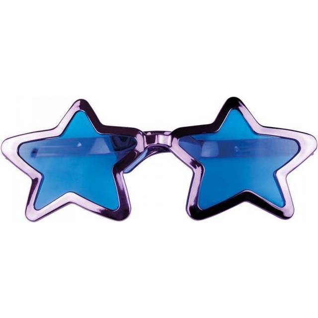 Boland Mega Star Glasögon One Size blå/violett