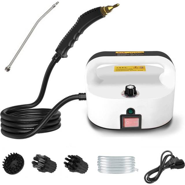 Pressurized Tankless Steam Cleaner 1500W 100 celsius  High Temperature Steam in 15s 6 Gears Adjustable EU Plug