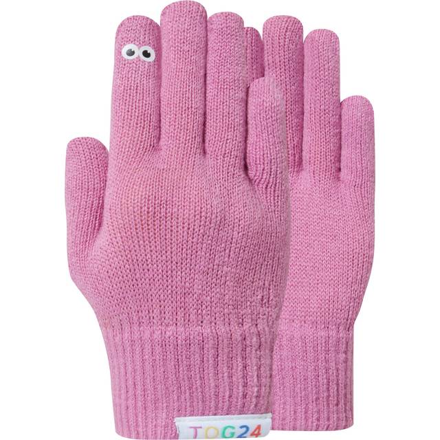 Soay Kids Shaun the Sheep Knit Gloves - Piglet Pink