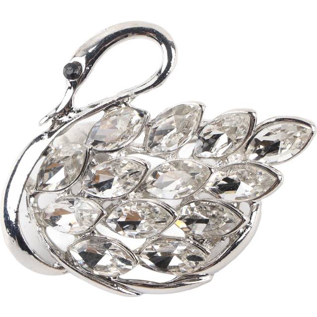 Swan Brooch for Women Crystal Elegant Swan Bird Brooch Pins Jewelry for Ladies Banquet Wedding
