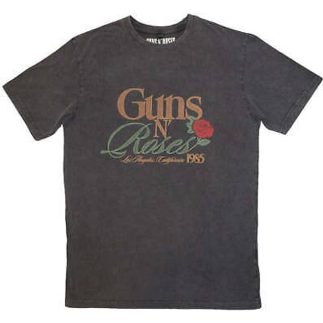 Guns N' Roses - California 1985 Stone Washed - T-Shirt - grey - S - 100% Cotton,Jersey