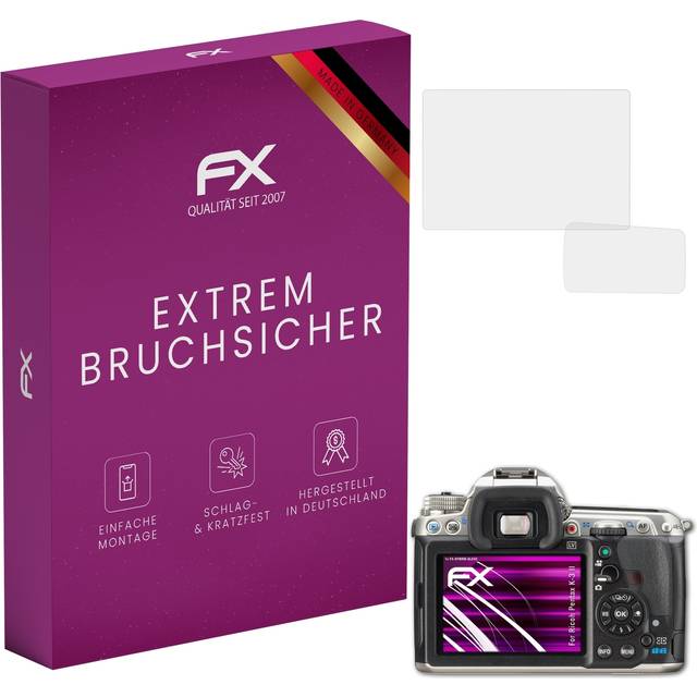Atfolix Glass Protector For Ricoh Pentax K-3 Ii 9h Hybrid-glass