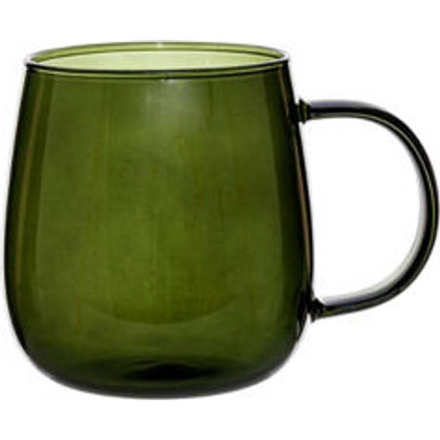 George Home Green Glass Tea Mug