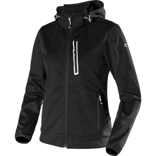 Diadora Utility Athena Softshell, workwear jacket women , color: Black , size: M