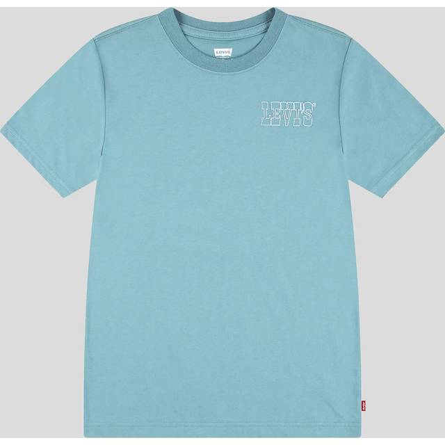Levi's Boys Sun Burst Short Sleeve T-Shirt - Blue, Blue, Size 6 Years - 6 YEARS