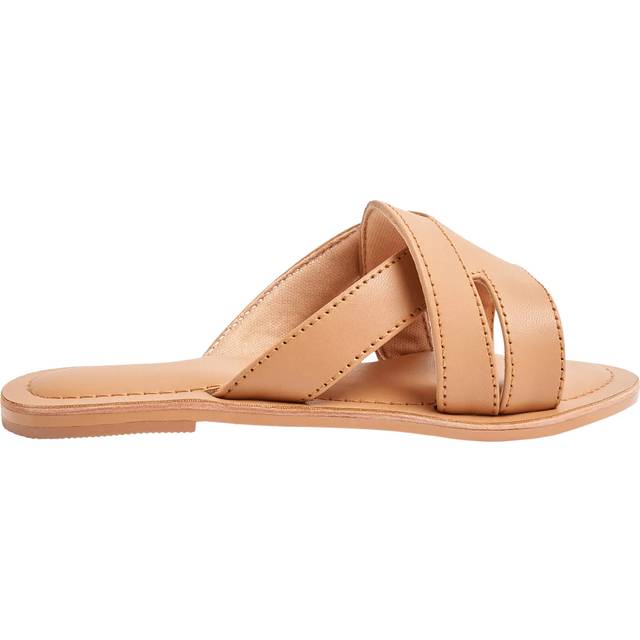 Angel & Rocket Kids' Slip-On Sandals, Tan