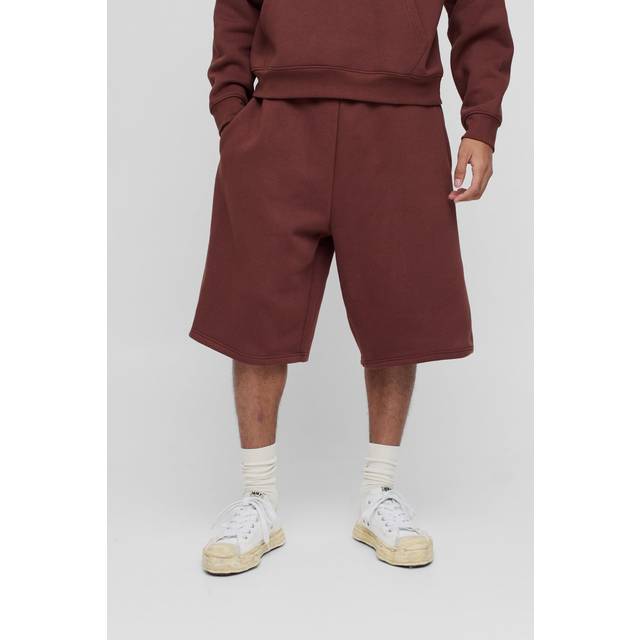 Basic Jersey Jorts - Brown - XS