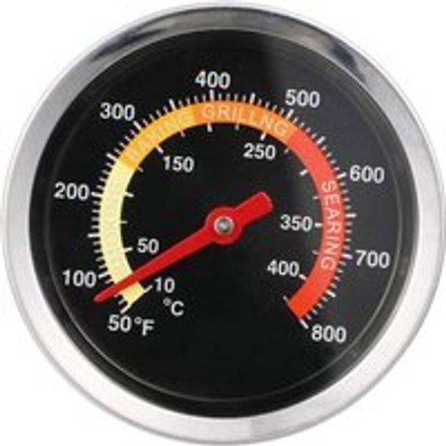 Tonchean - Thermometer Stainless Steel bbq Thermometer Temperature Gauge for Barbecue Cooking