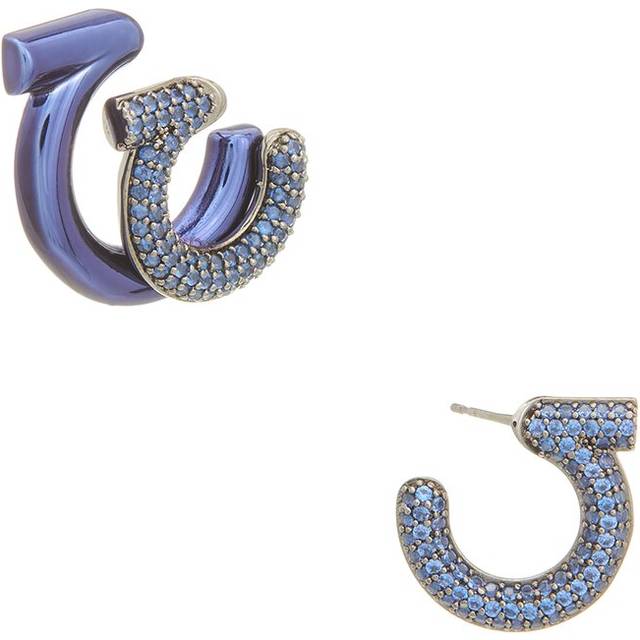 Ferragamo Mismatched Gancini Earrings