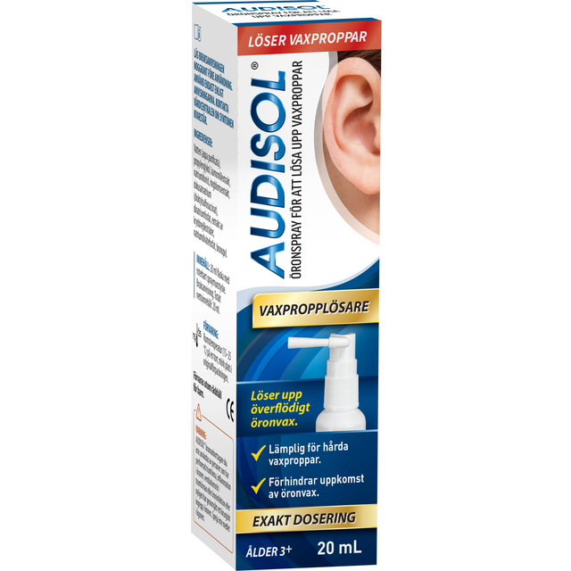 Audisol Vaxpropplösare 20 ml