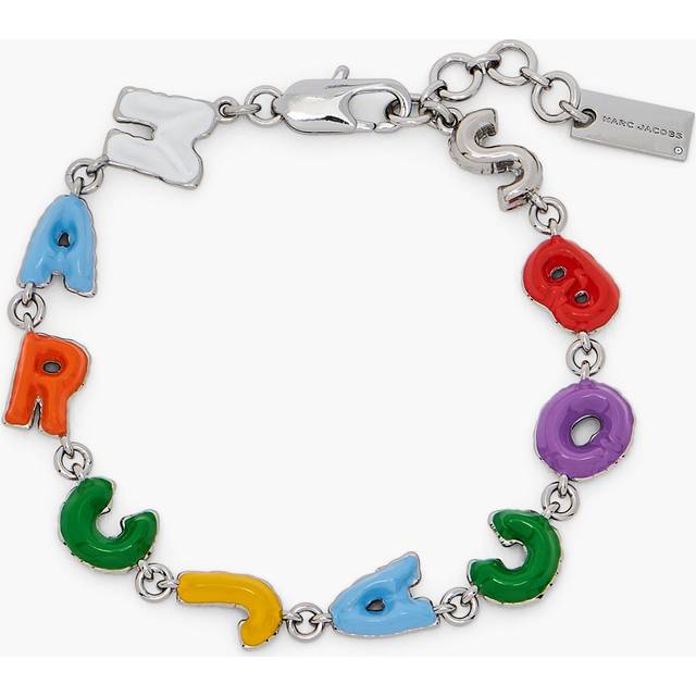 MARC JACOBS Marc Jacobs The Marc Jacobs Color Balloon Bracelet in Silver Multi