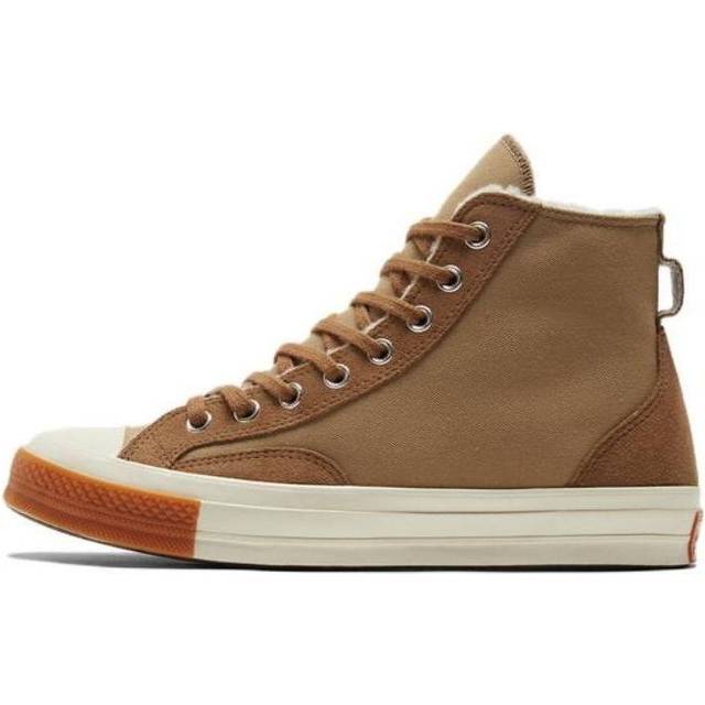 Converse Chuck 70 High 'Lined Colorblock - Nomad Khaki Gum' A04410C - BROWN