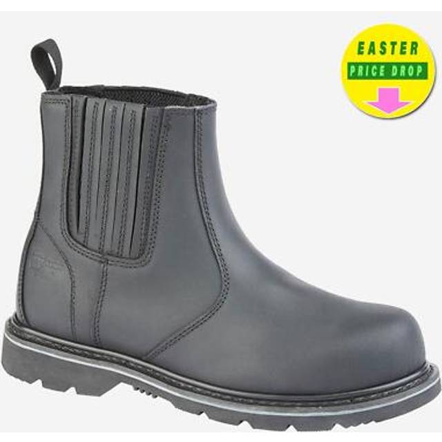 Grafters Longrood Safety Dealer Boots Men's | Safety Boots  | Black  | UK Size 12