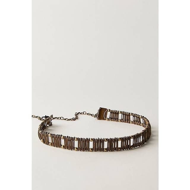 Harvest Chain Belt Jacket in Bronze Age