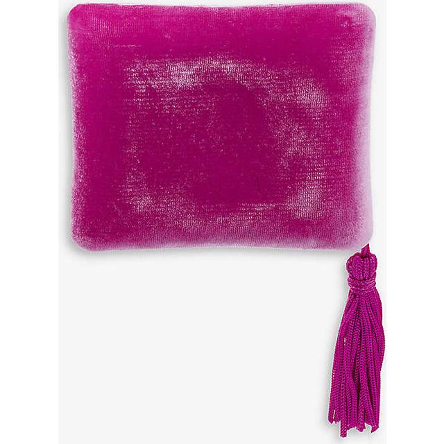 Sophie Bille Brahe Womens Velvet Pink Square Jewellery Box 10.4cm - VELVET PINK