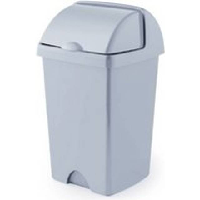 Addis Eco Range Grey Roll Top Bin 25L (Each)