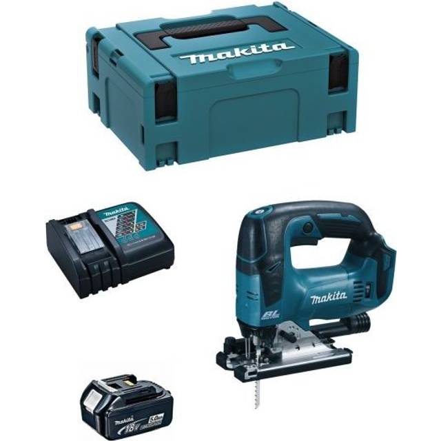 Makita - Jigsaw DJV182RTJ1 (1 x 5,0 Ah + DC18RC + makpac 2)