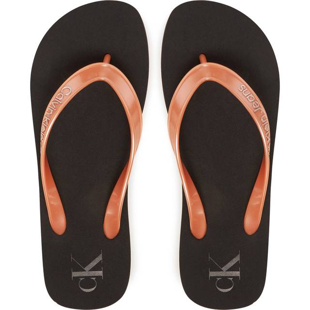 CALVIN KLEIN Beach Sandal Monologo Tpu |Svart |36