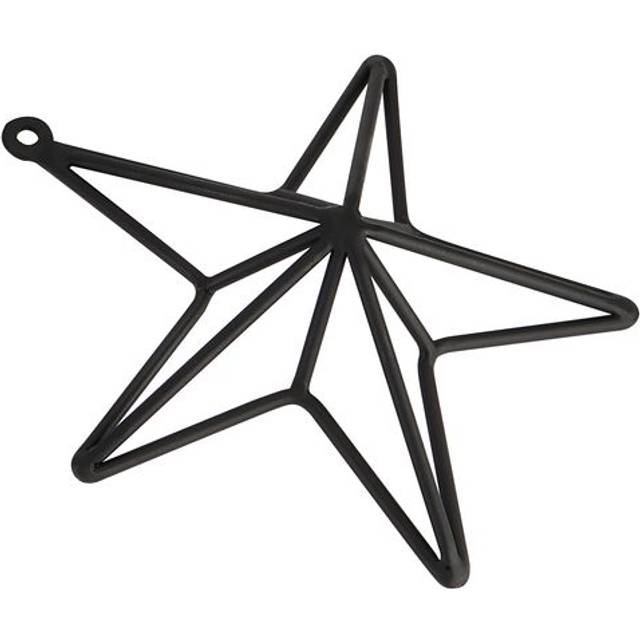 Matt Black Convexed Small Star Frame