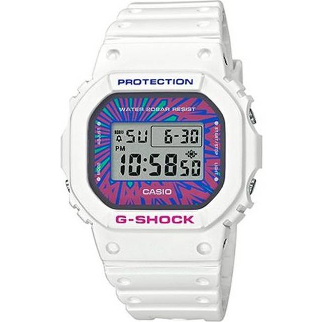CASIO G-Shock Square 'White' DW-5600DN-7PR - Free