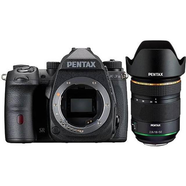 Pentax K-3 Mark III Monochrome Digital SLR Camera with 16-50mm Lens