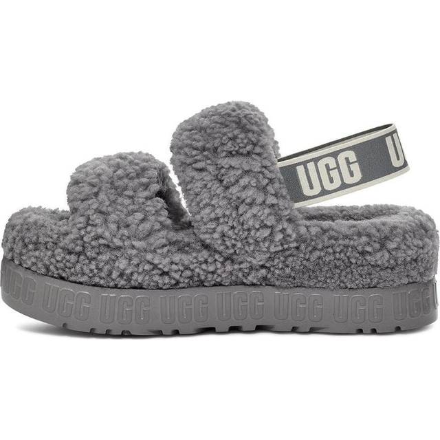 (WMNS) UGG Oh Fluffita Slide 'Grey' - grey - 8