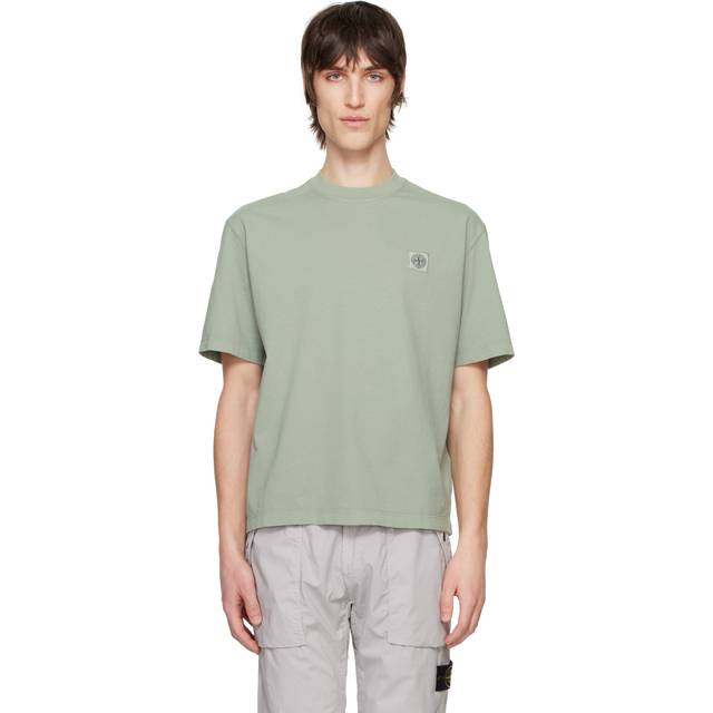 T-Shirt STONE ISLAND Men color Sage