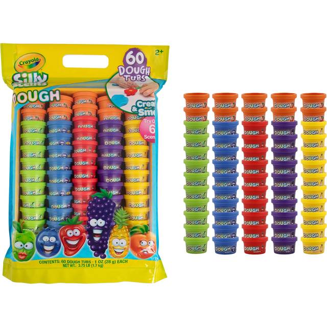 Crayola 60Pk X 1Oz Dough - One Colour
