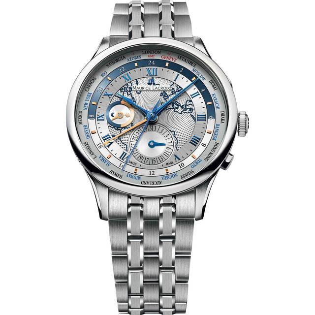 Maurice Lacroix World Timer D - Silver