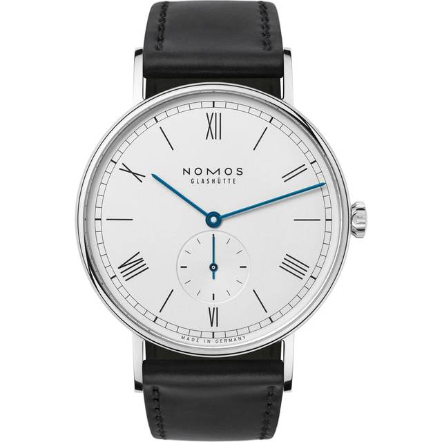 Nomos Glashutte Ludwig 38 Steel Back Watch