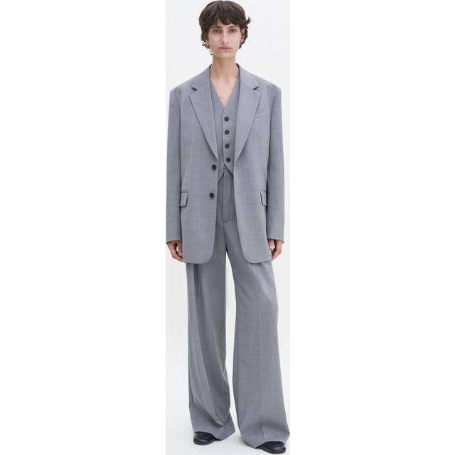 Filippa K, Jacka, Dam, L, Elegant Blazer för Kvinnor - gray (L)