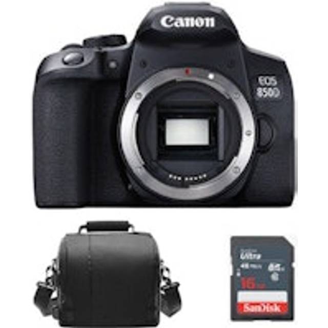 CANON EOS 850D Body Black + camera Bag + 16GB SD card