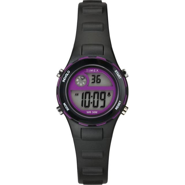 Timex Childrens Time Machines Black & Purple Digital Watch TW2W92300