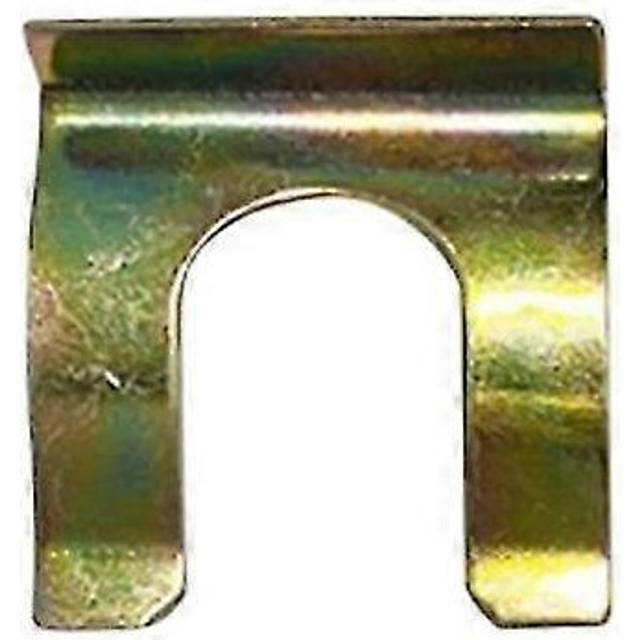 (As show, One size) Brake Line Clips Metal Brake Line Retainer U Shaped Brake Hose Bracket Parking Brake Cable Clip Replacement Hose Retaining Clip