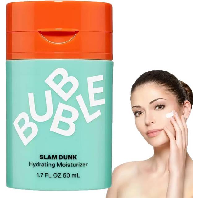 Skin Care Bub~ble Skincare Slam Dunk Hydrating Face Moisturizing Cream | For Normal to Dry Skin | Enriched with Vitamin E&Aloe Vera Juice