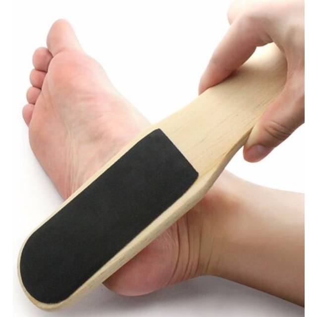Exfoliate foot file rasp sanding pedicure dead skin callus remover peel massage