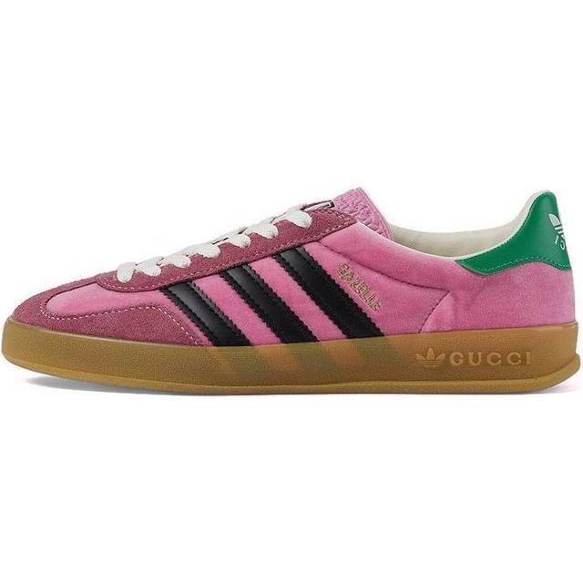 (WMNS) adidas x Gucci Gazelle 'Pink Purple Green' 707864-9STU0-5960 - Pink/Purple/Green - 3.5