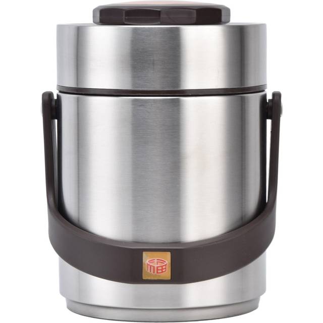 1500ml Large Capacity 304 Stainless Steel Vacuum Insulation Bento Lunch Box Leakproof Food Container L