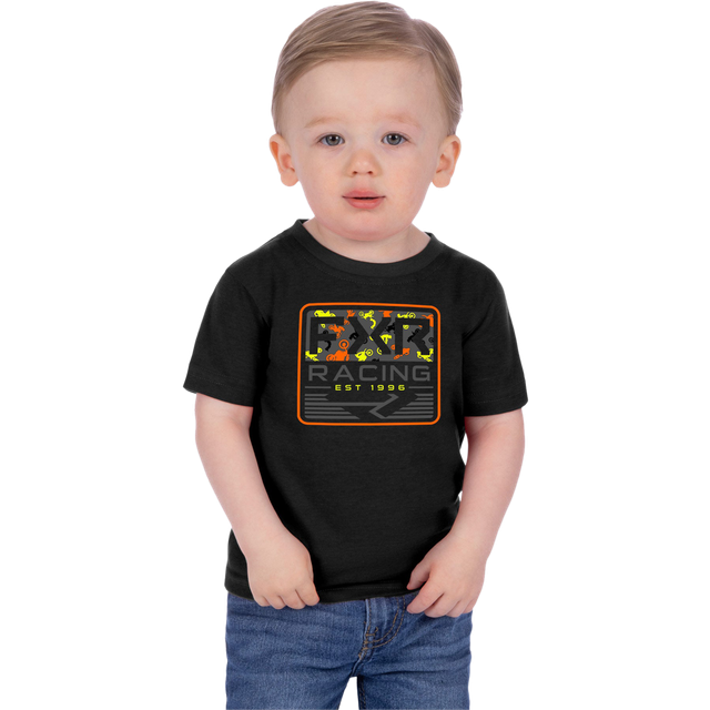 FXR Toddler Emblem Premium Youth T-Shirt Black-Dirtbike 3 years (3 years)