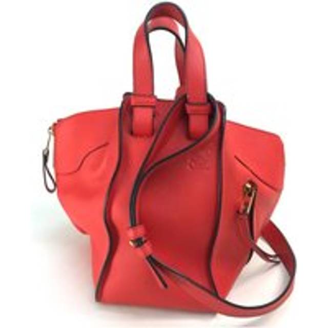 Womens Preloved Gate Small Red Leather Handbag Wo - One Size