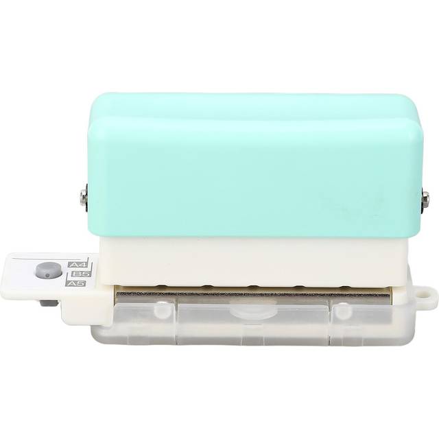 6 Holes Loose Leaf Punch Portable Circle Puncher Mini Punching Machine for A5 B5 A4 Paper Report