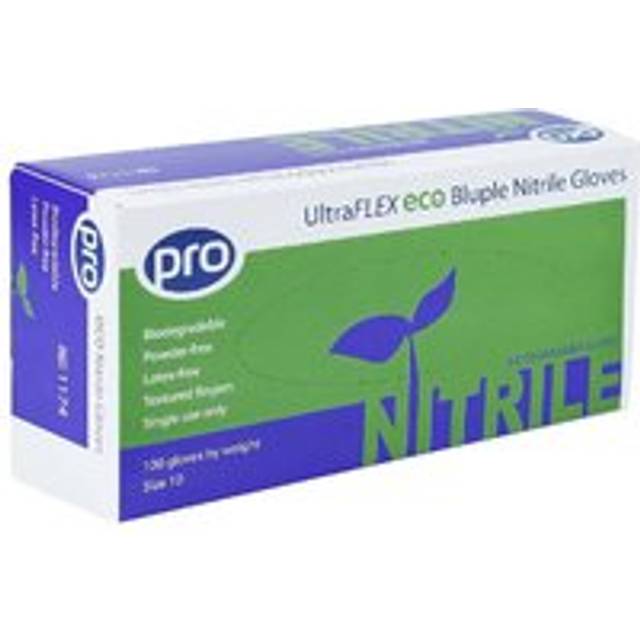 PRO UltraFLEX Eco Bluple Nitrile Gloves Box of 100