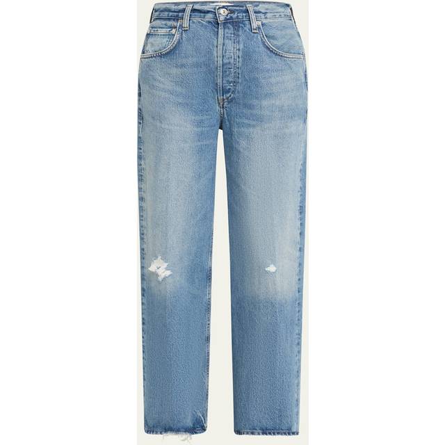 Ayla Baggy Distressed Jeans - SOLANO - 29