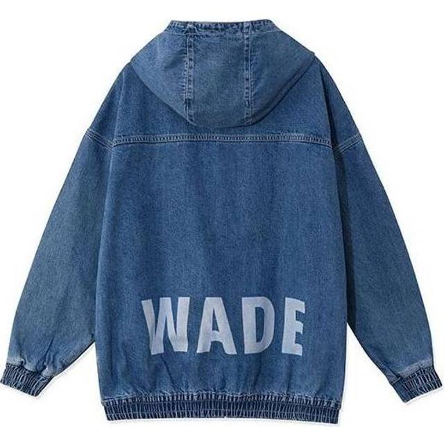 Li-Ning Way Of Wade Loose Fit Denim Hooded Jacket 'Denim Blue' AJDR241-4