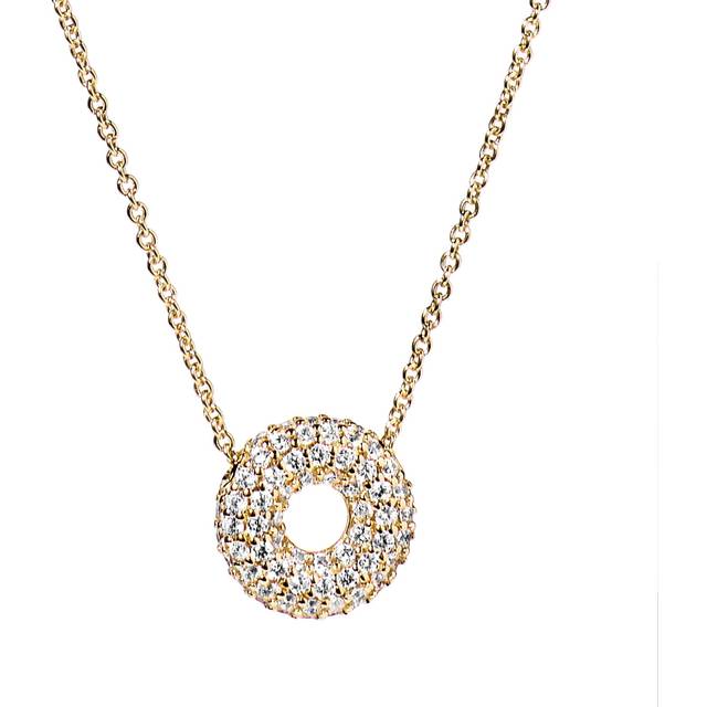 Efva Attling Lifesaver & Stars Necklace 40/42/45 CM - GULD