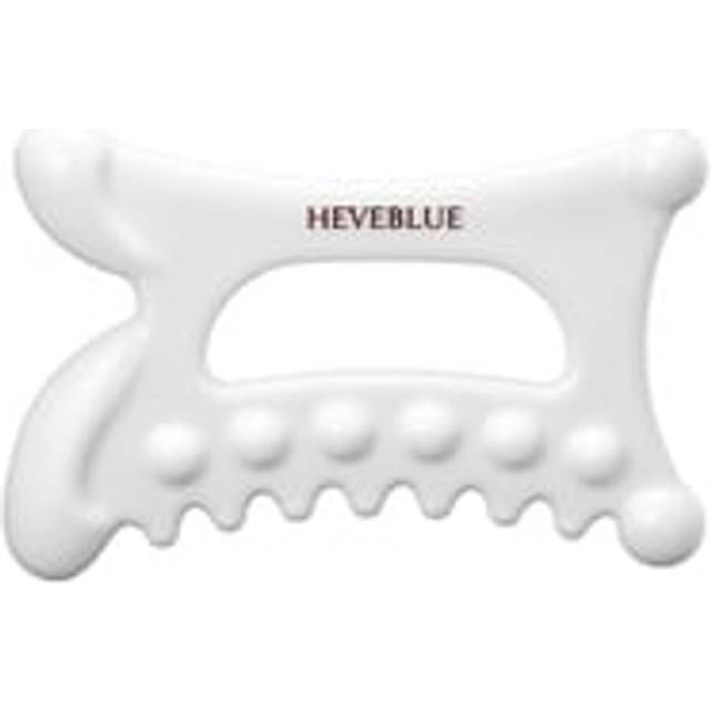 HEVEBLUE - Natural White Clay Relaxing Homecare Gua Sha 1 pc