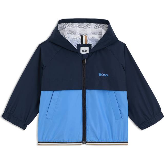 HUGO BOSS Baby Windbreaker Jacket, Navy/Blue