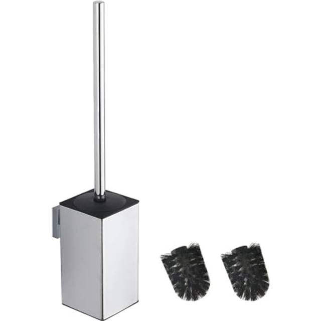 BGL 304 Stainless Steel Wall-Mounted Square Toilet Brush Holder (chrome)